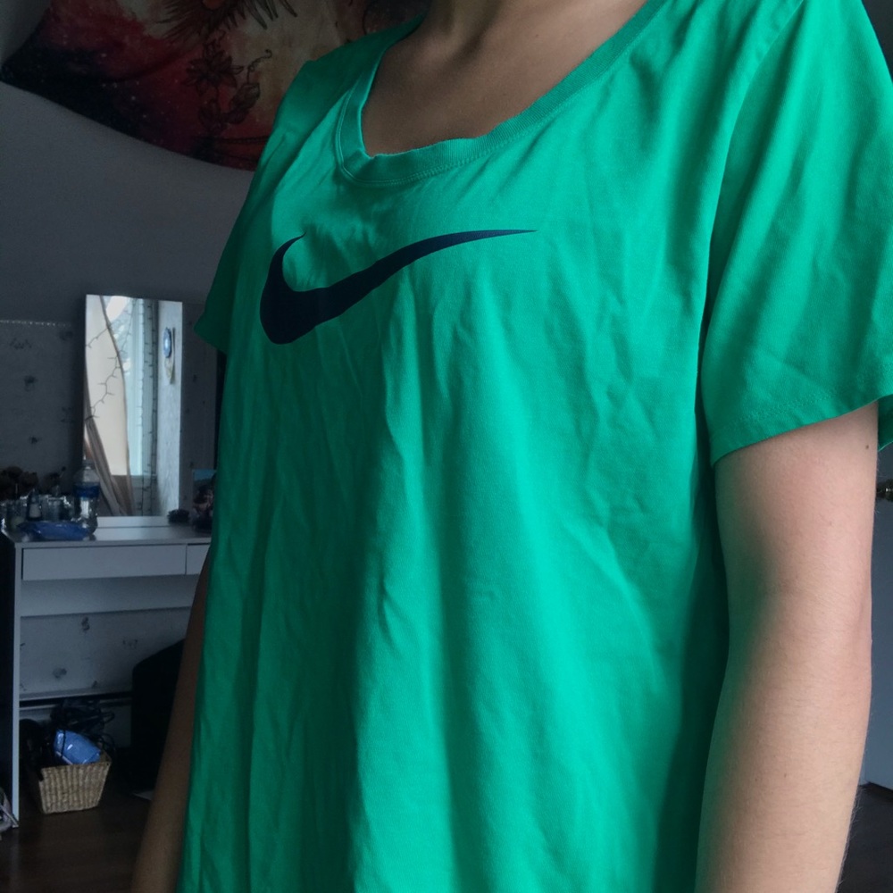 Nike green T-shirt